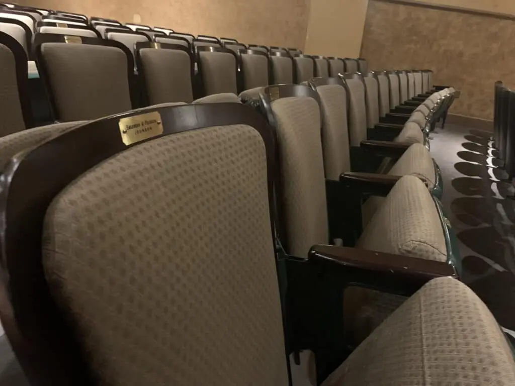 Dedicated Seat - Sunrise Theatre