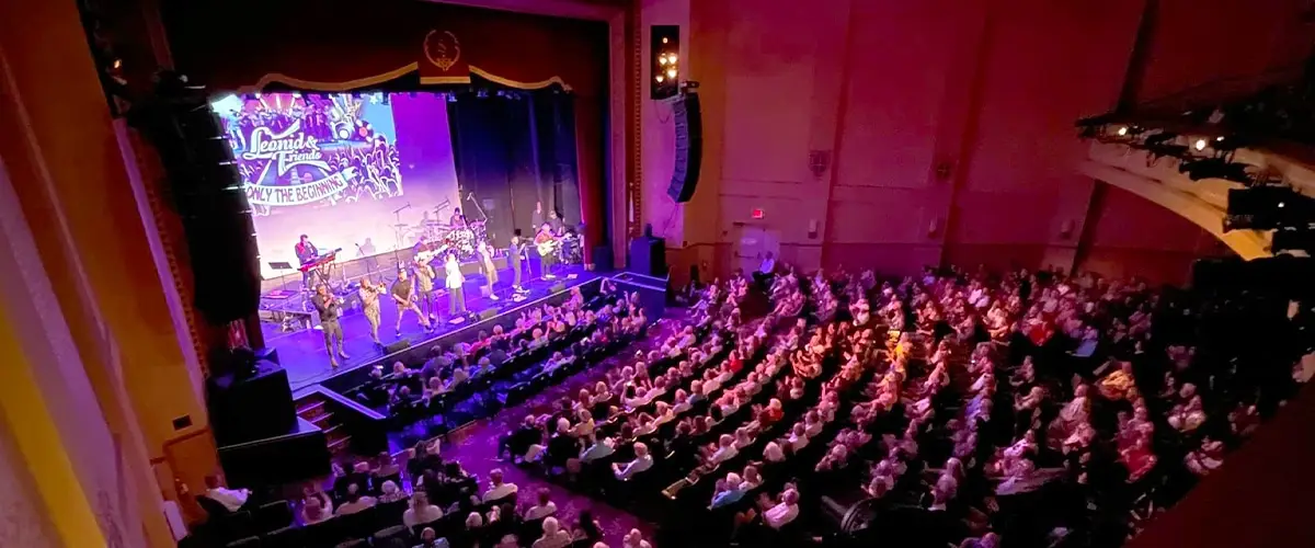 Sunrise Theatre - View of the stage